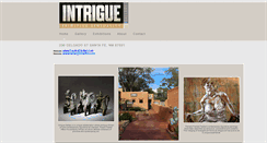 Desktop Screenshot of intriguegallery.com